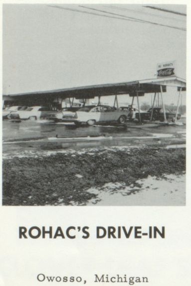 Rohacs Drive-In - 1963 Yearbook Ad